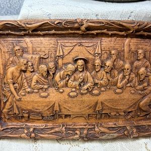 The last supper wall decor, and Vintage the last supper picture